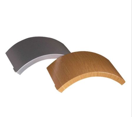 Zastosowane kolumny kolorowe szczotkowane aluminiowe fałdy aluminiowe