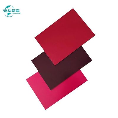 Zewnętrzna ściana 3mm Panel kompozytowy z aluminium PE ACP Zewnętrzne panele ścienne 1220mm X 2440mm