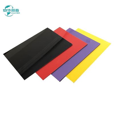 2440mm Acm Materiał kompozytowy Wysokiej błyszczącej zewnętrznej kompozytowych paneli 5mm 6mm