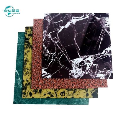 Biały marmurowy arkusz Acp Acp Sandwich Panel Chemikaliom odporny