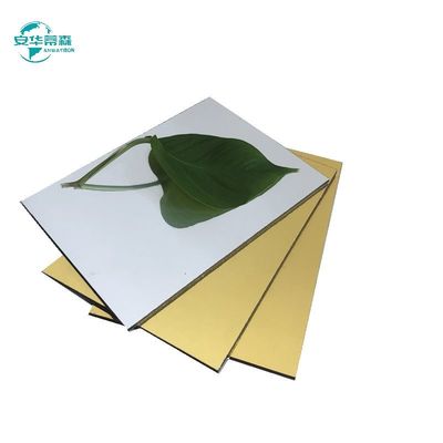 Certyfikat CE 4mm PVDF Coating Mirror ACP do dekoracji wnętrz