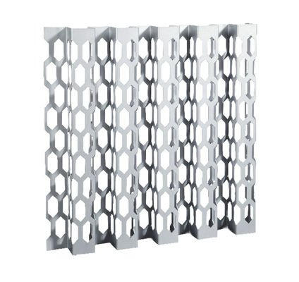 Płyty zamknięte Fecades kompozytowe materiały budowlane sztuki pustych płaskie szwy ceramiczne Hyperbolic ściany zasłonowe aluminium